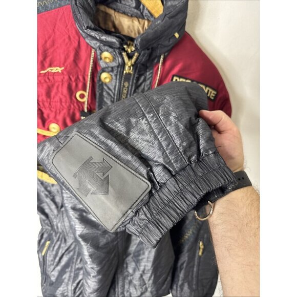 Vintage Descente Ski Suit Men’s Small Suisse Ski Team Official Supplier 80s - Picture 8 of 16